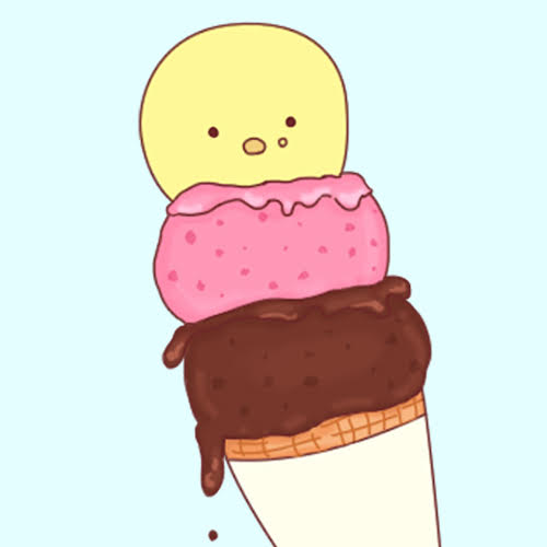 アイスクリームの日。ポニたん
